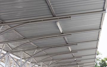 installing Lower Bordean metal roofing