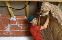 Lower Bordean tapered roof insulation
